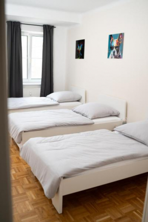 Design FerienOase mit Einzelbetten - 2 Schlafzimmer - Waschmaschine - Parkplatz